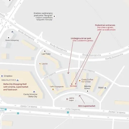 Belville Luxury Apartment Belgrade